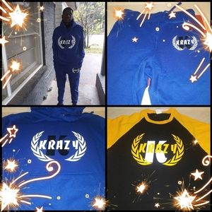 Jogging suit,hat,shirt,jackets